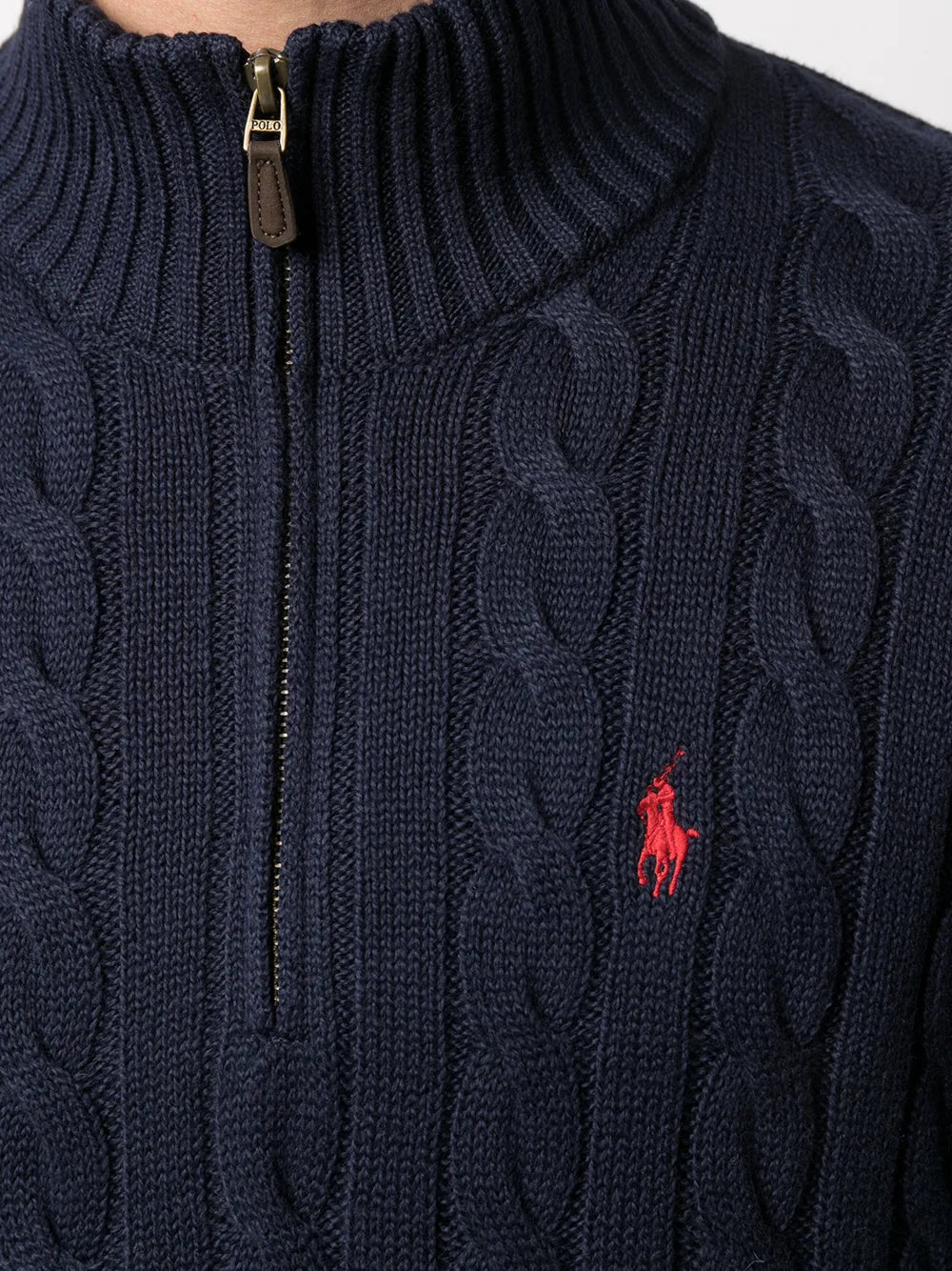 Ralph Lauren Quarter Zip Sweater