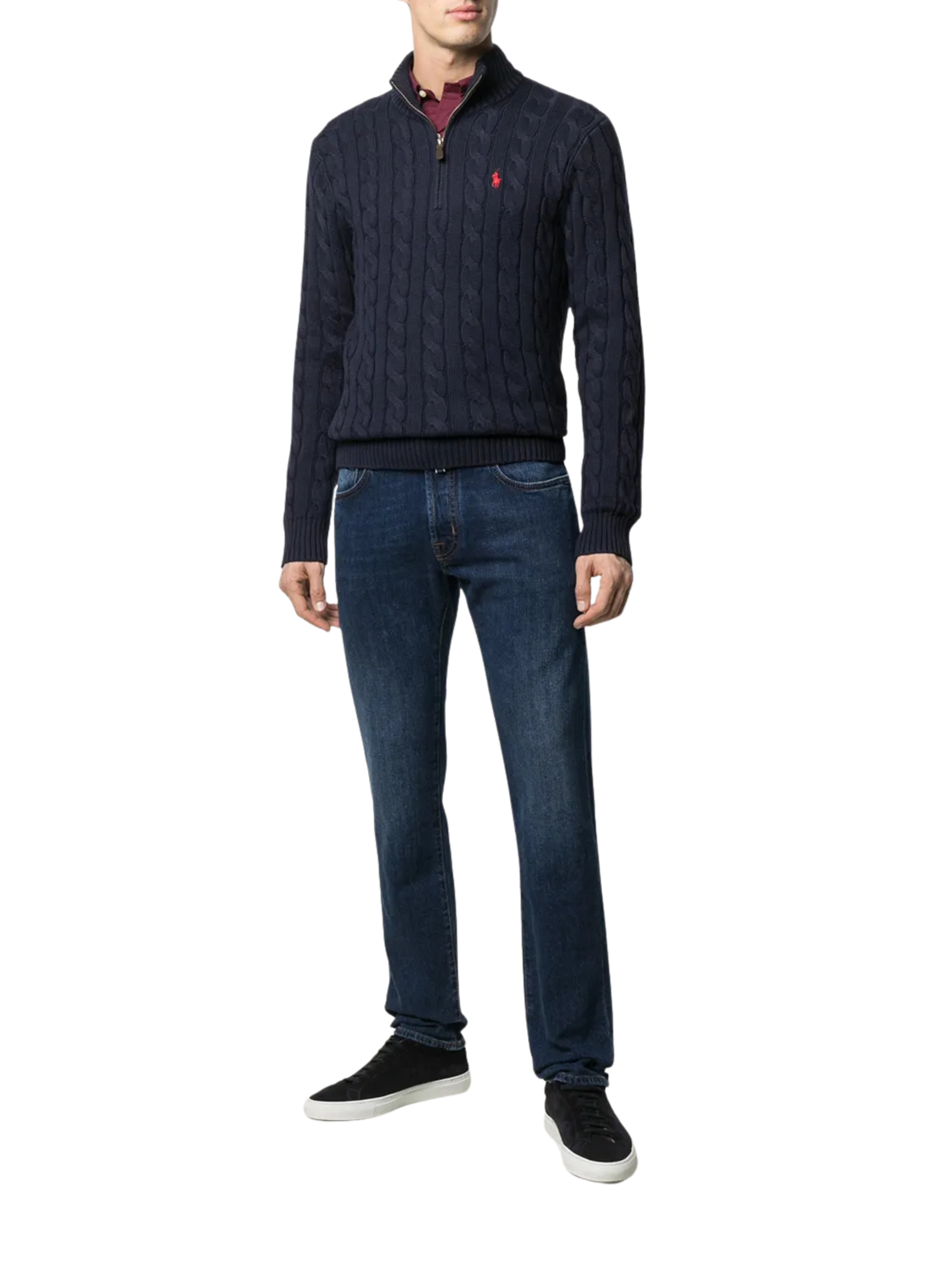 Ralph Lauren Quarter Zip Sweater
